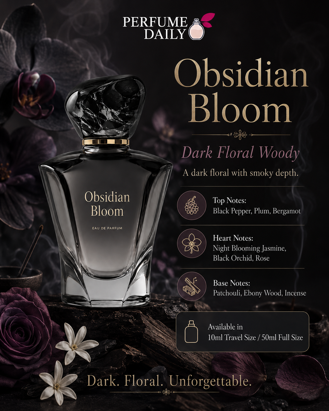 Obsidian Bloom Eau de Parfum
